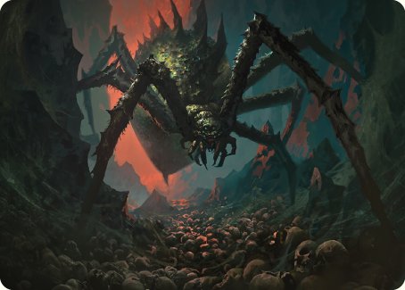 Shelob, Child of Ungoliant Art Card [The Lord of the Rings: Tales of Middle-earth Art Series] | Tacoma Games