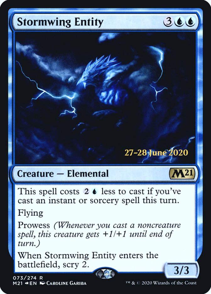 Stormwing Entity  [Core Set 2021 Prerelease Promos] | Tacoma Games