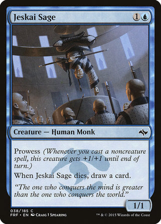 Jeskai Sage [Fate Reforged] | Tacoma Games