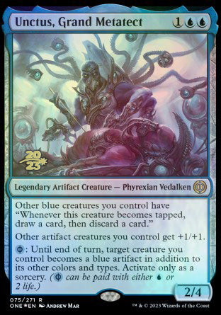 Unctus, Grand Metatect [Phyrexia: All Will Be One Prerelease Promos] | Tacoma Games