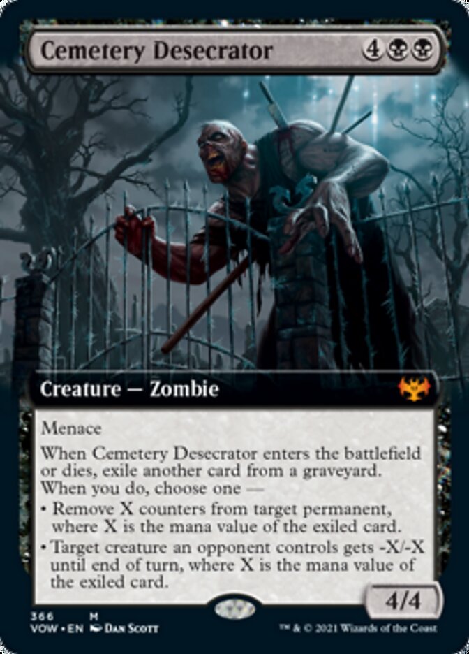 Cemetery Desecrator (Extended) [Innistrad: Crimson Vow] | Tacoma Games