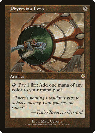Phyrexian Lens [Invasion] | Tacoma Games