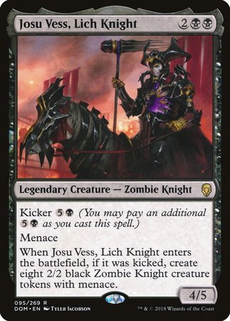 Josu Vess, Lich Knight [Dominaria] | Tacoma Games