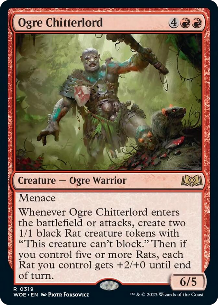 Ogre Chitterlord [Wilds of Eldraine] | Tacoma Games