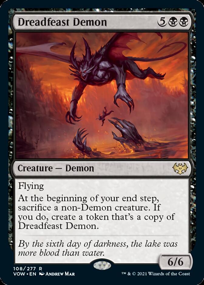 Dreadfeast Demon [Innistrad: Crimson Vow] | Tacoma Games