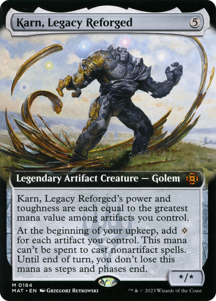 Karn, Legacy Reforged (Extended Art) [March of the Machine: The Aftermath] | Tacoma Games