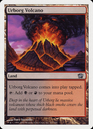 Urborg Volcano [Eighth Edition] | Tacoma Games