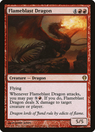 Flameblast Dragon [Archenemy] | Tacoma Games
