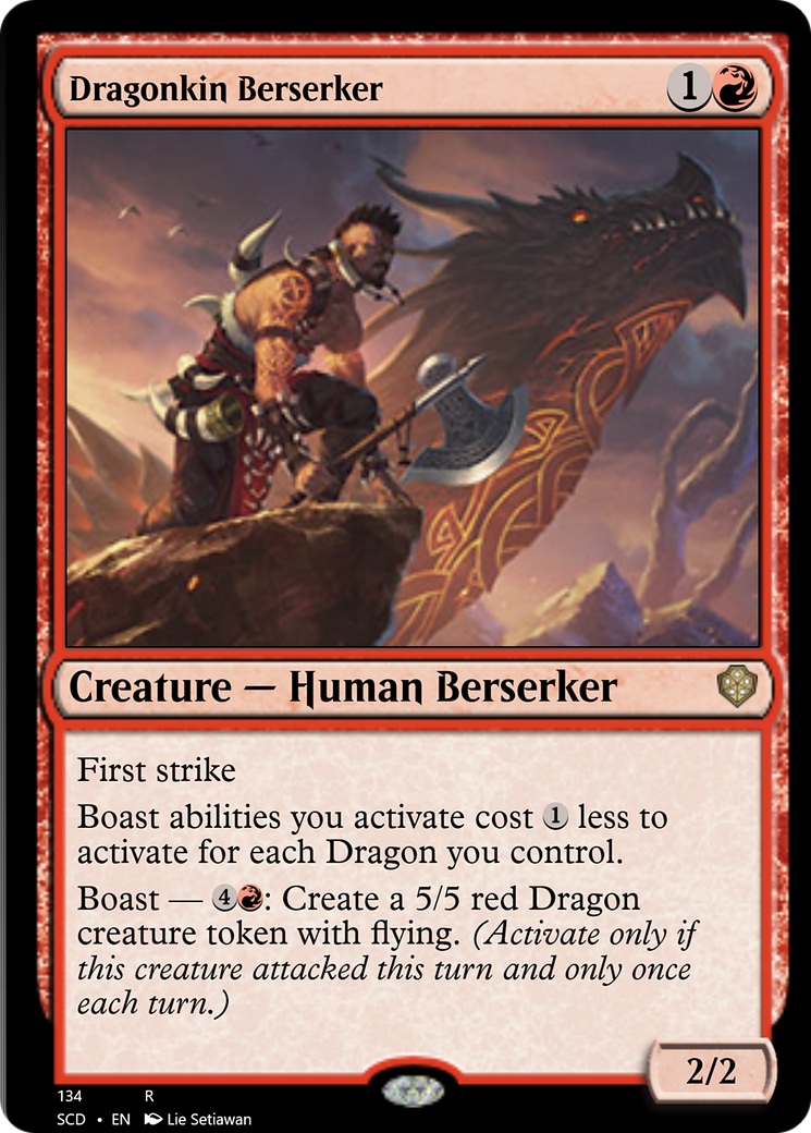 Dragonkin Berserker [Starter Commander Decks] | Tacoma Games
