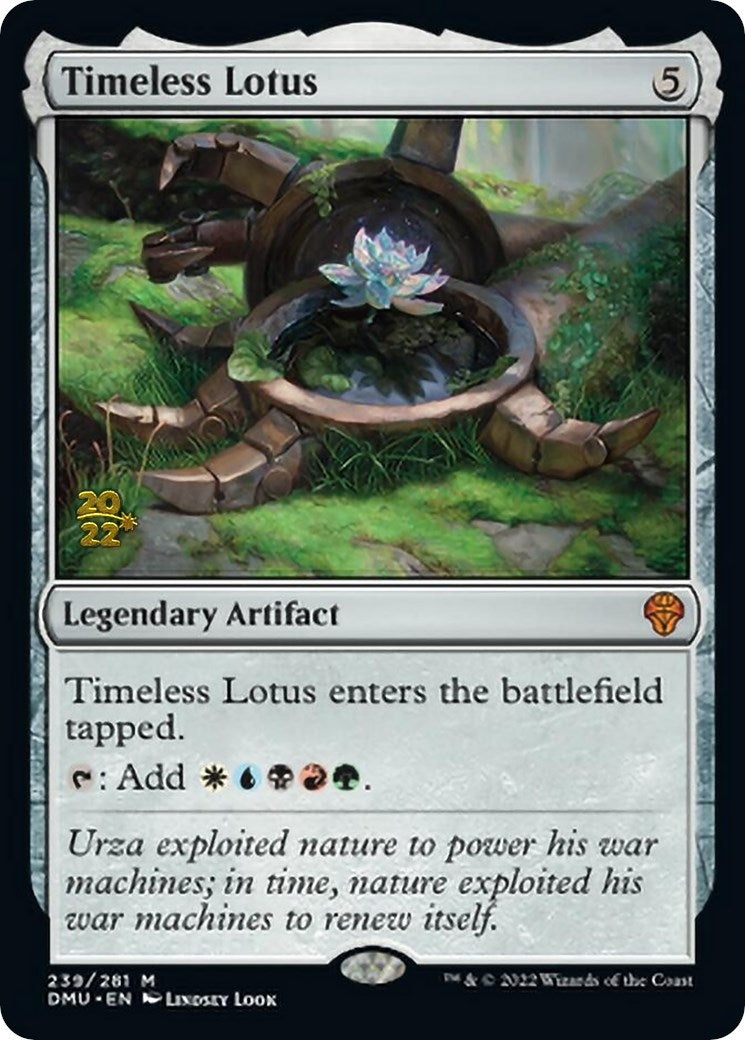 Timeless Lotus [Dominaria United Prerelease Promos] | Tacoma Games