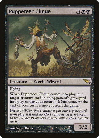 Puppeteer Clique [Shadowmoor] | Tacoma Games