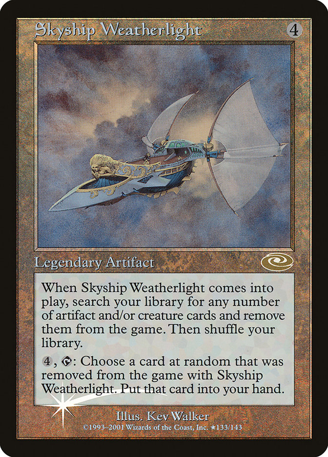 Skyship Weatherlight (Kev Walker) [Planeshift] | Tacoma Games