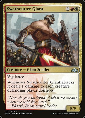 Swathcutter Giant [Guilds of Ravnica] | Tacoma Games