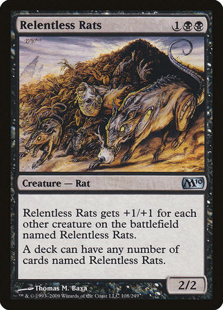 Relentless Rats [Magic 2010] | Tacoma Games