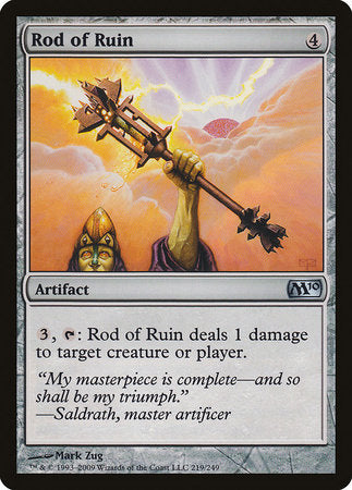 Rod of Ruin [Magic 2010] | Tacoma Games