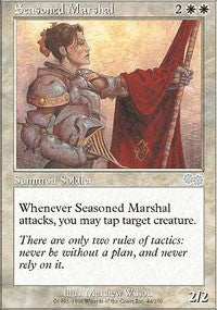 Seasoned Marshal [Urza's Saga] | Tacoma Games