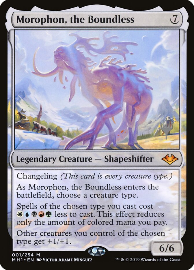 Morophon, the Boundless (Promo Pack) [Modern Horizons Promos] | Tacoma Games