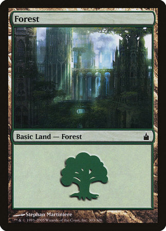 Forest (303) [Ravnica: City of Guilds] | Tacoma Games