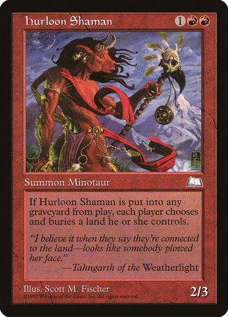 Hurloon Shaman [Weatherlight] | Tacoma Games