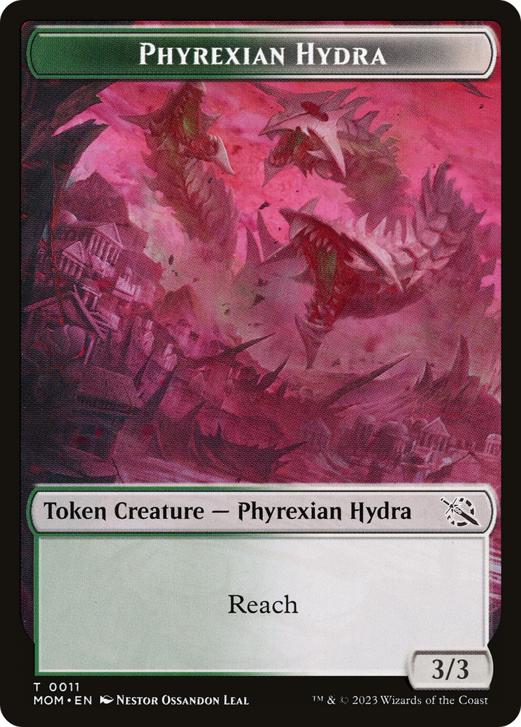 Phyrexian Myr // Phyrexian Hydra (11) Double-Sided Token [March of the Machine Tokens] | Tacoma Games