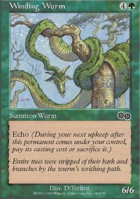 Winding Wurm [Urza's Saga] | Tacoma Games