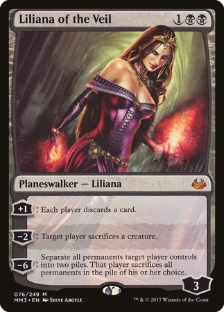 Liliana of the Veil [Modern Masters 2017] | Tacoma Games