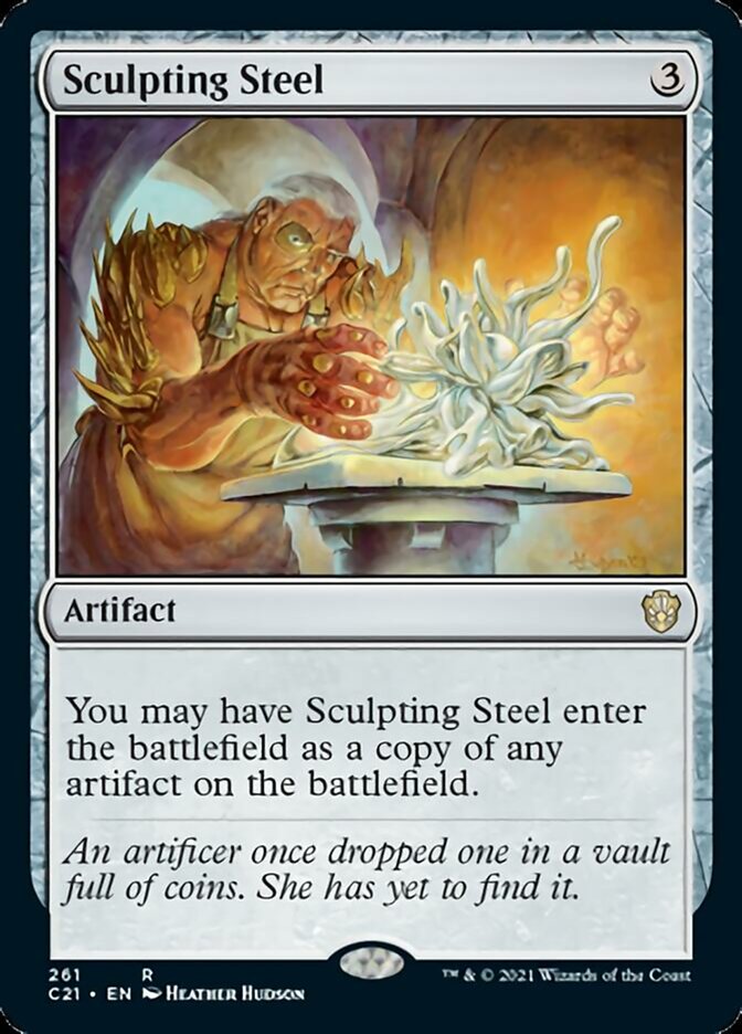 Sculpting Steel [Commander 2021] | Tacoma Games