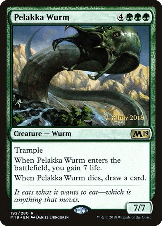 Pelakka Wurm [Core Set 2019 Promos] | Tacoma Games