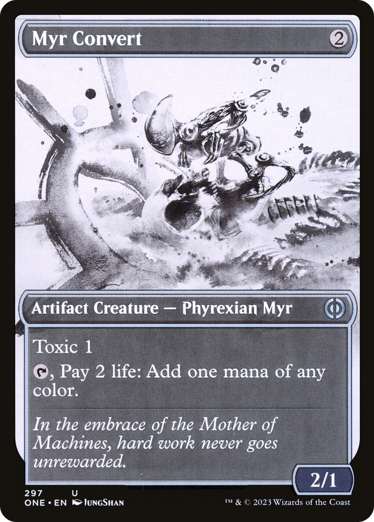 Myr Convert (Showcase Ichor) [Phyrexia: All Will Be One] | Tacoma Games