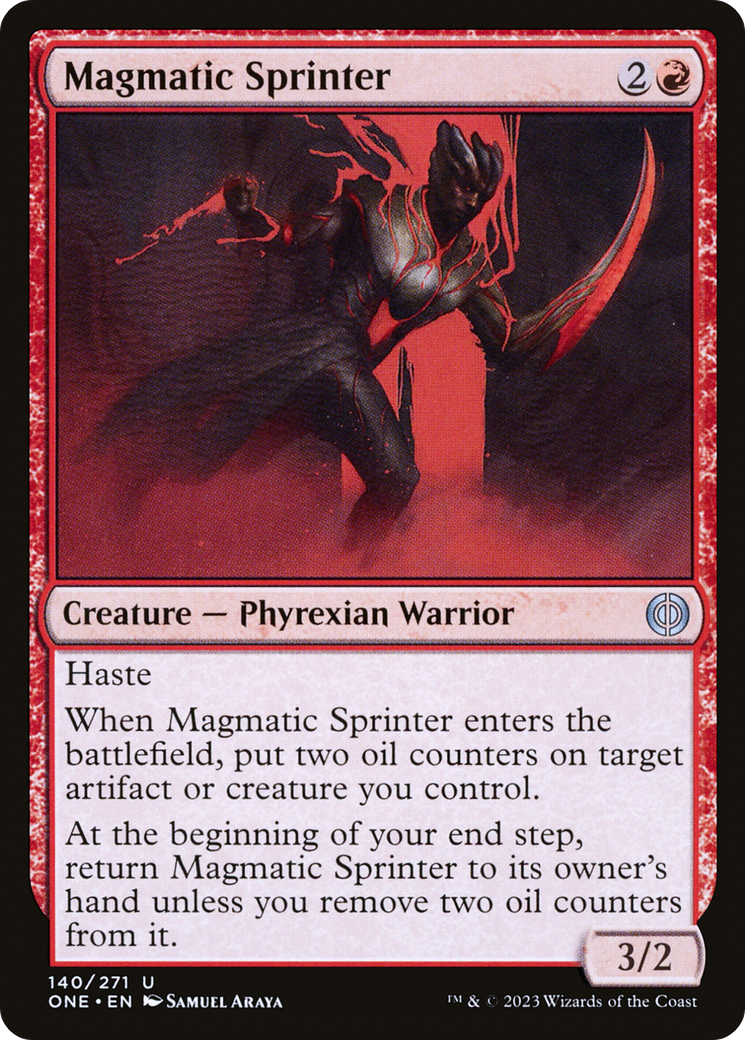 Magmatic Sprinter [Phyrexia: All Will Be One] | Tacoma Games