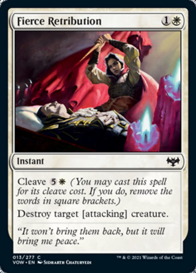 Fierce Retribution [Innistrad: Crimson Vow] | Tacoma Games