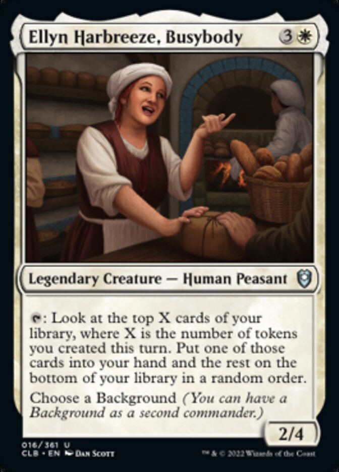 Ellyn Harbreeze, Busybody [Commander Legends: Battle for Baldur's Gate] | Tacoma Games