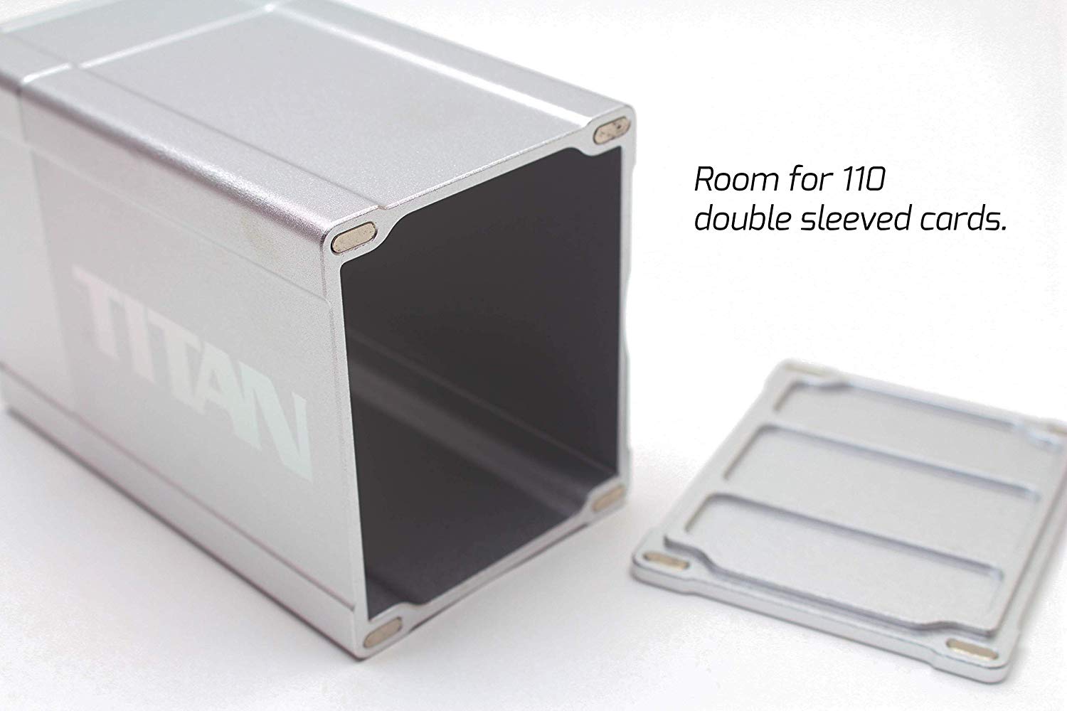 BOX GODS: TITAN DECK BOX - SILVER | Tacoma Games