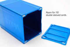 BOX GODS: TITAN DECK BOX - BLUE | Tacoma Games