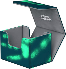 Ultimate Guard Deck Box: Sidewinder 100+ ChromiaSkin Petrol Blue | Tacoma Games