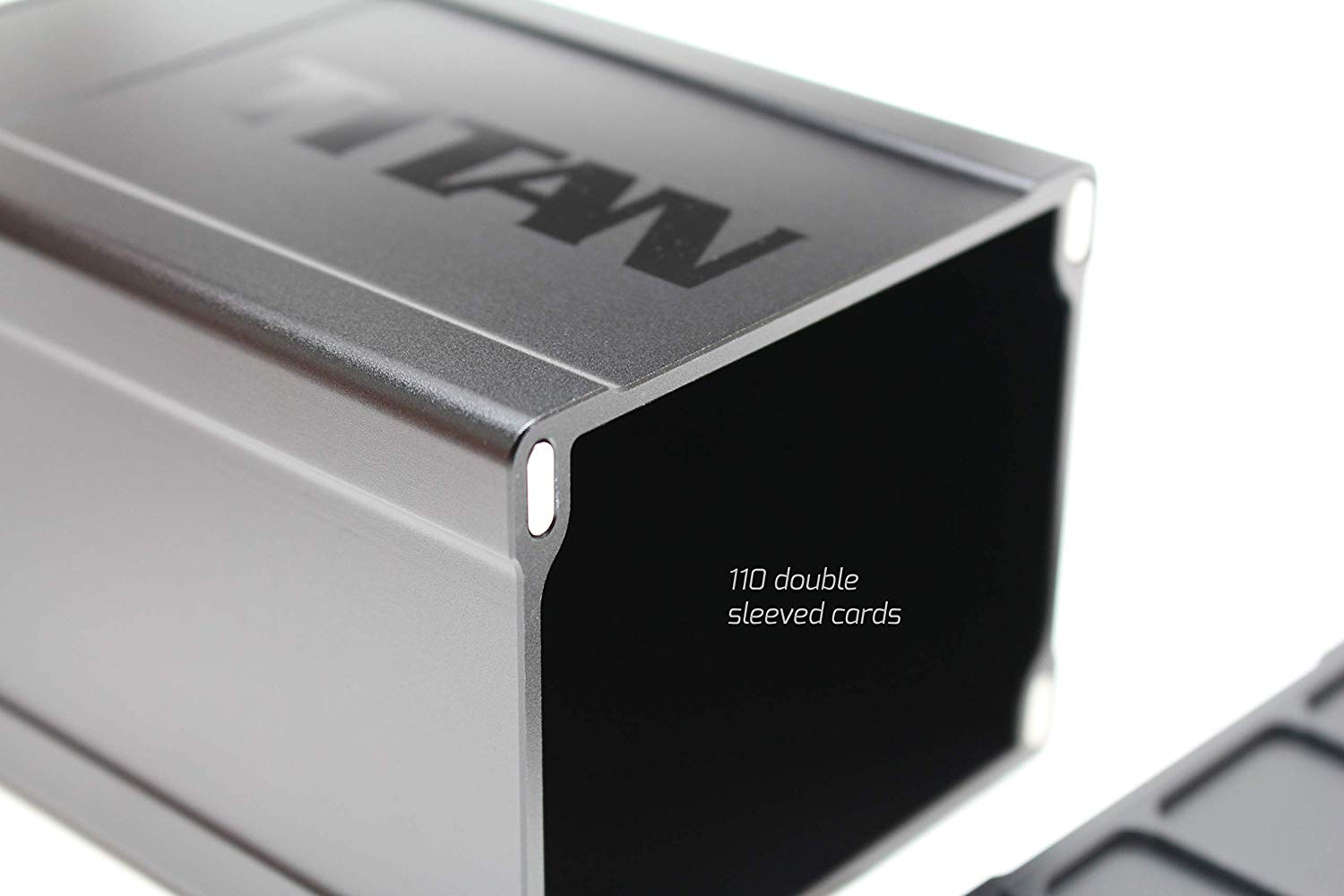 BOX GODS: TITAN DECK BOX - BLACK | Tacoma Games