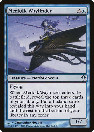 Merfolk Wayfinder [Zendikar] | Tacoma Games