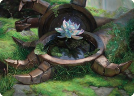 Timeless Lotus Art Card [Dominaria United Art Series] | Tacoma Games