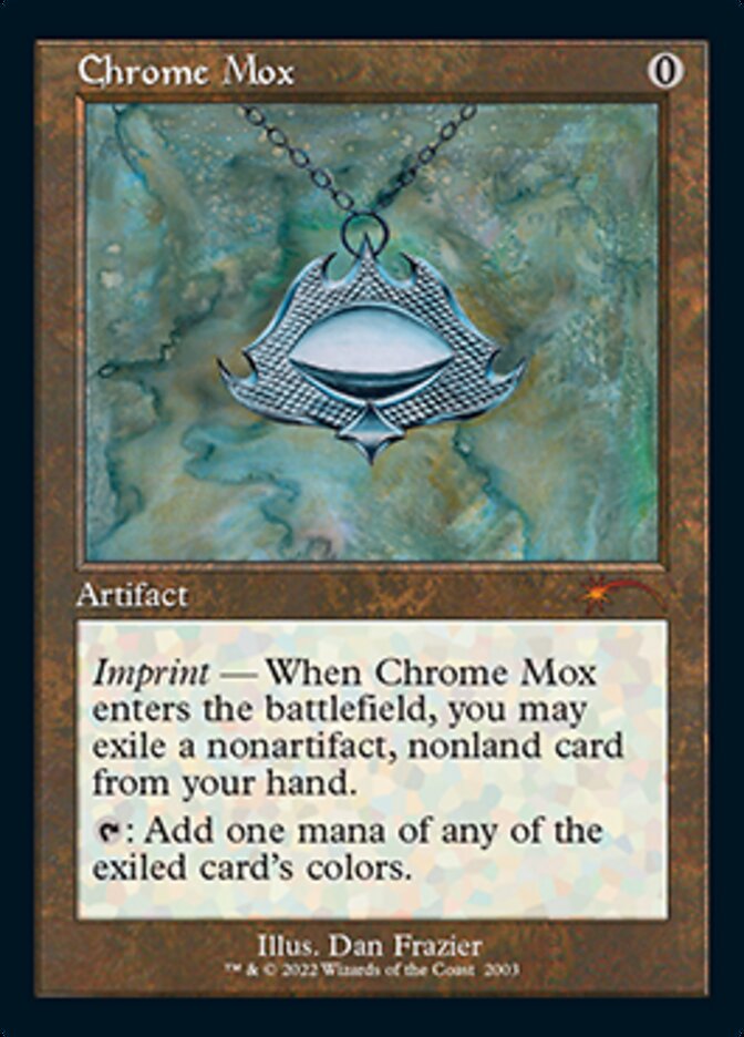 Chrome Mox (Retro) [Secret Lair 30th Anniversary Countdown Kit] | Tacoma Games