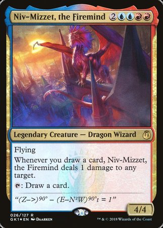 Niv-Mizzet, the Firemind [GRN Guild Kit] | Tacoma Games