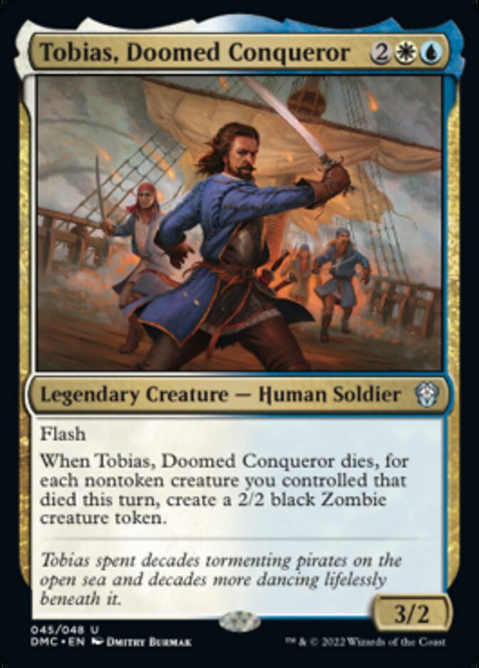 Tobias, Doomed Conqueror [Dominaria United Commander] | Tacoma Games