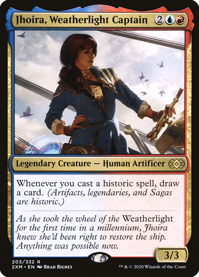 Jhoira, Weatherlight Captain [Double Masters] | Tacoma Games