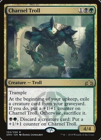 Charnel Troll [Guilds of Ravnica] | Tacoma Games