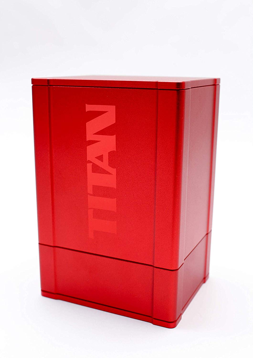 BOX GODS: TITAN DECK BOX - RED | Tacoma Games