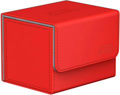 Ultimate Guard Deck Box: Sidewinder 100+ ChromiaSkin Red | Tacoma Games