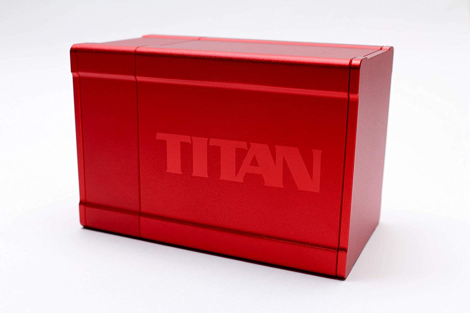 BOX GODS: TITAN DECK BOX - RED | Tacoma Games