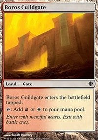 Boros Guildgate [Commander 2013] | Tacoma Games