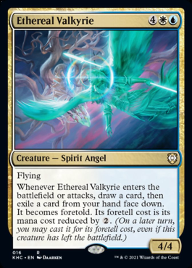 Ethereal Valkyrie [Kaldheim Commander] | Tacoma Games