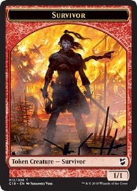 Survivor // Myr (023) Double-sided Token [Commander 2018 Tokens] | Tacoma Games