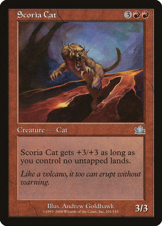 Scoria Cat [Prophecy] | Tacoma Games